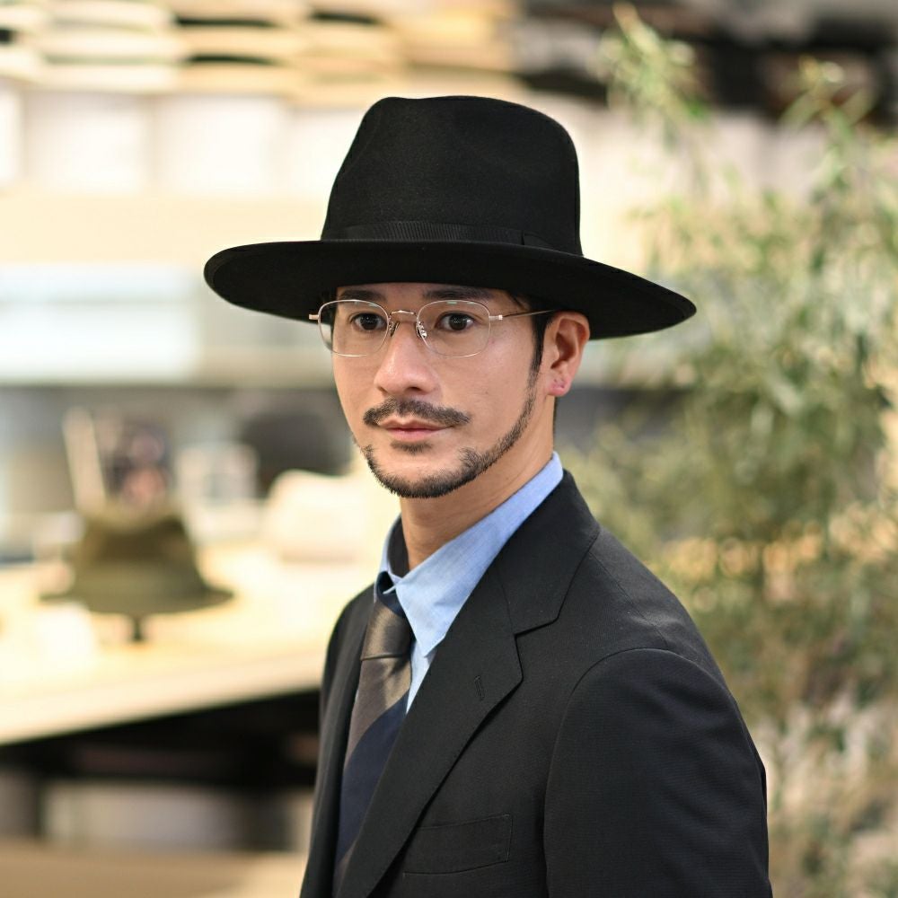 ステットソン　60cm　クローン　STETSON 71/2 ステットソン フェルトハット CLN（クローン）SE629 ブラック | 帽子