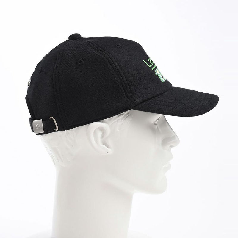 ラコステのキャップ 1927 LOGO CAP（1927 ロゴキャップ） L1202 ブラック