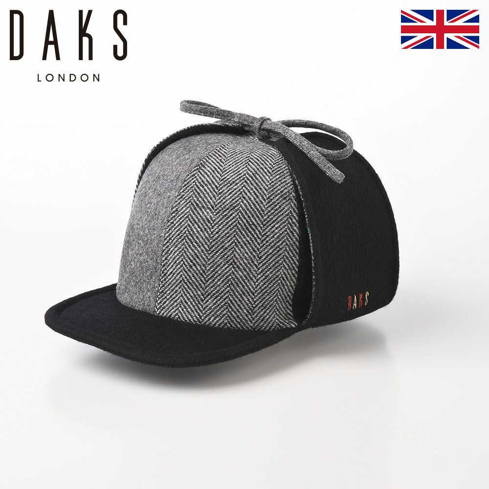 ダックス 鹿撃ち帽 Earflap Cap Patchwork（イヤーフラップ キャップ