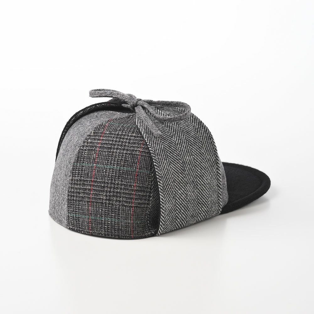 ダックス 鹿撃ち帽 Earflap Cap Patchwork（イヤーフラップ キャップ