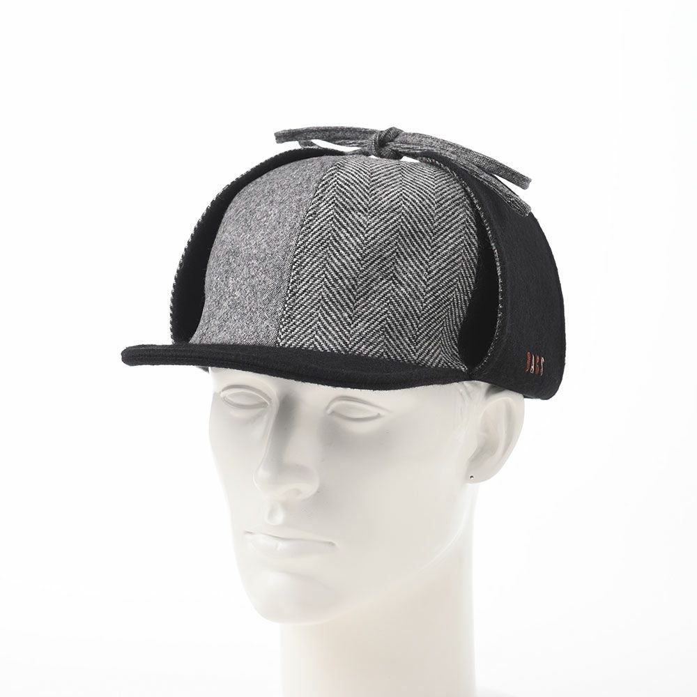 ダックス 鹿撃ち帽 Earflap Cap Patchwork（イヤーフラップ キャップ