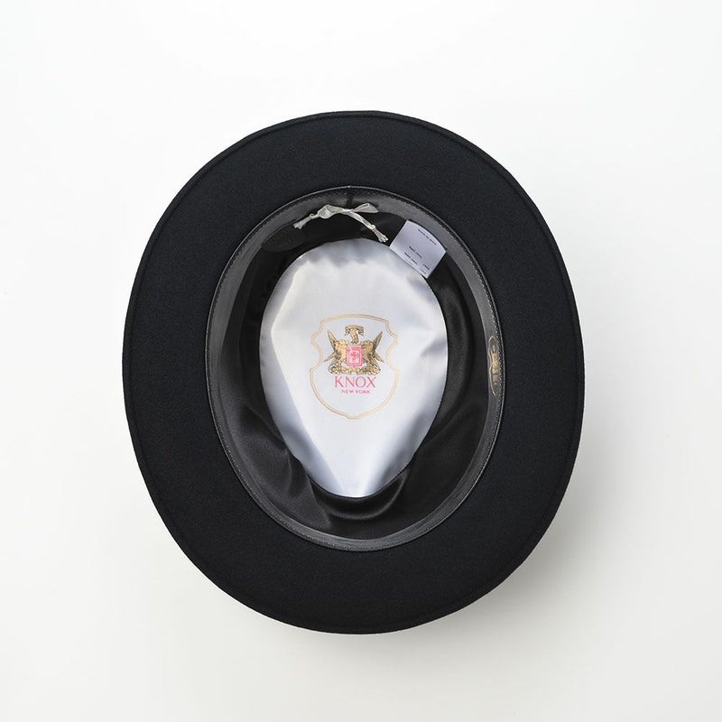 ノックスのフェルトハット Rabbit Fur Trilby Hat（ラビットファー トリルビーハット）KPK ネイビー