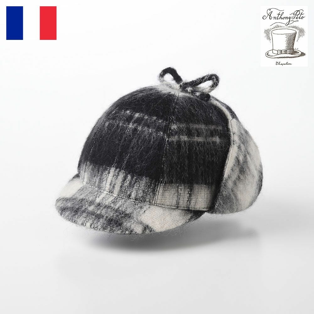 SHERLOCK MOHAIR TARTAN(シャーロック モヘヤタータン) ブラック