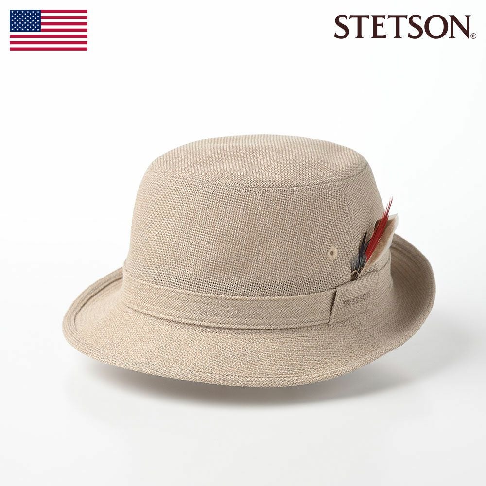 ステットソン 布帛ソフトハット COTTON OVERDYE WASHED HAT（コットン