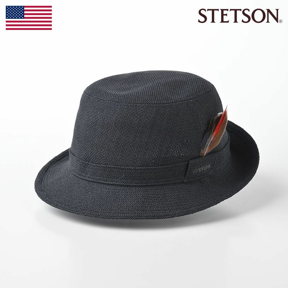 STETSONステットソンクラッシャブル Lサイズ（美品） ステットソン フェルトハット CRUSHABLE WOOL HAT（クラッシャブル