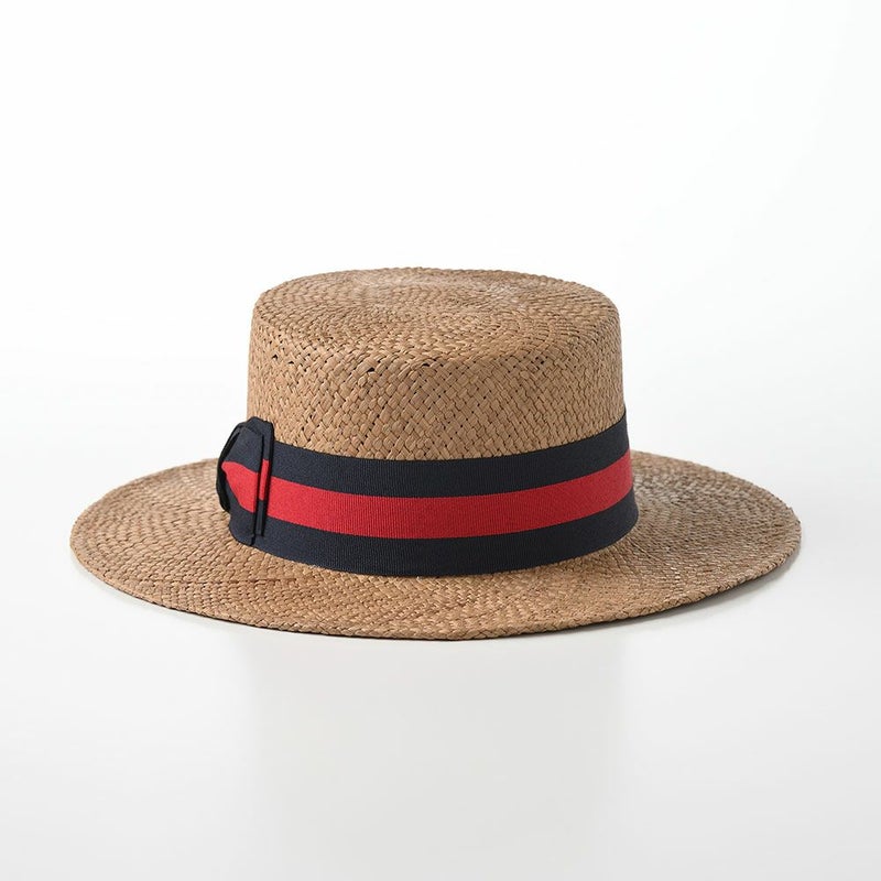 ステットソンのカンカン帽 TIKI PANAMA BOTER HAT（ティキ パナマボーターハット）SE652 モカブラウン