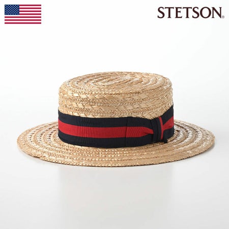 花麦カンカン帽 Flamingo SE659 ネイビーストライプ