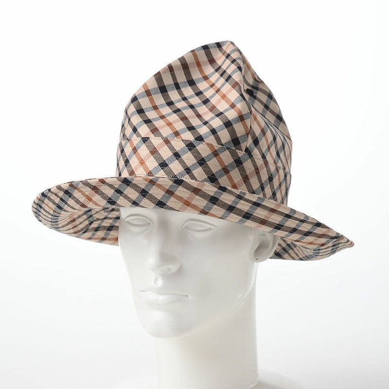 ダックスのコットンハット Hat Cotton Tartan（ハット コットンタータン） D1719 ハウスチェック