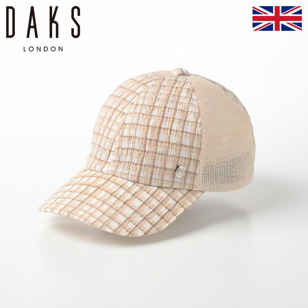 ダックス キャップ Cap Linen Check（キャップ リネンチェック） D1724