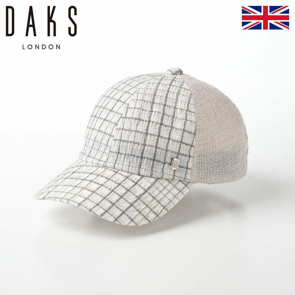 ダックス キャップ Cap Linen Check（キャップ リネンチェック） D1724