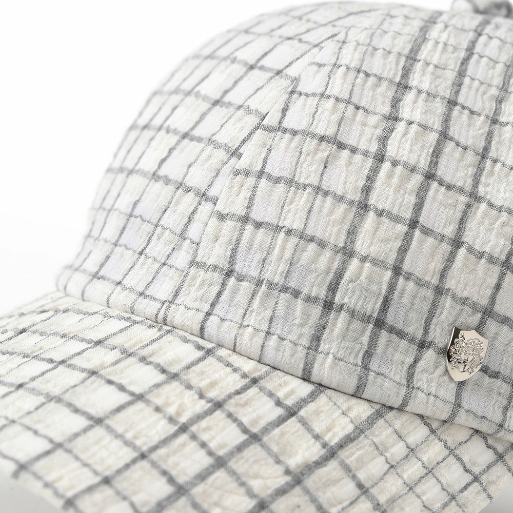ダックス キャップ Cap Linen Check（キャップ リネンチェック） D1724