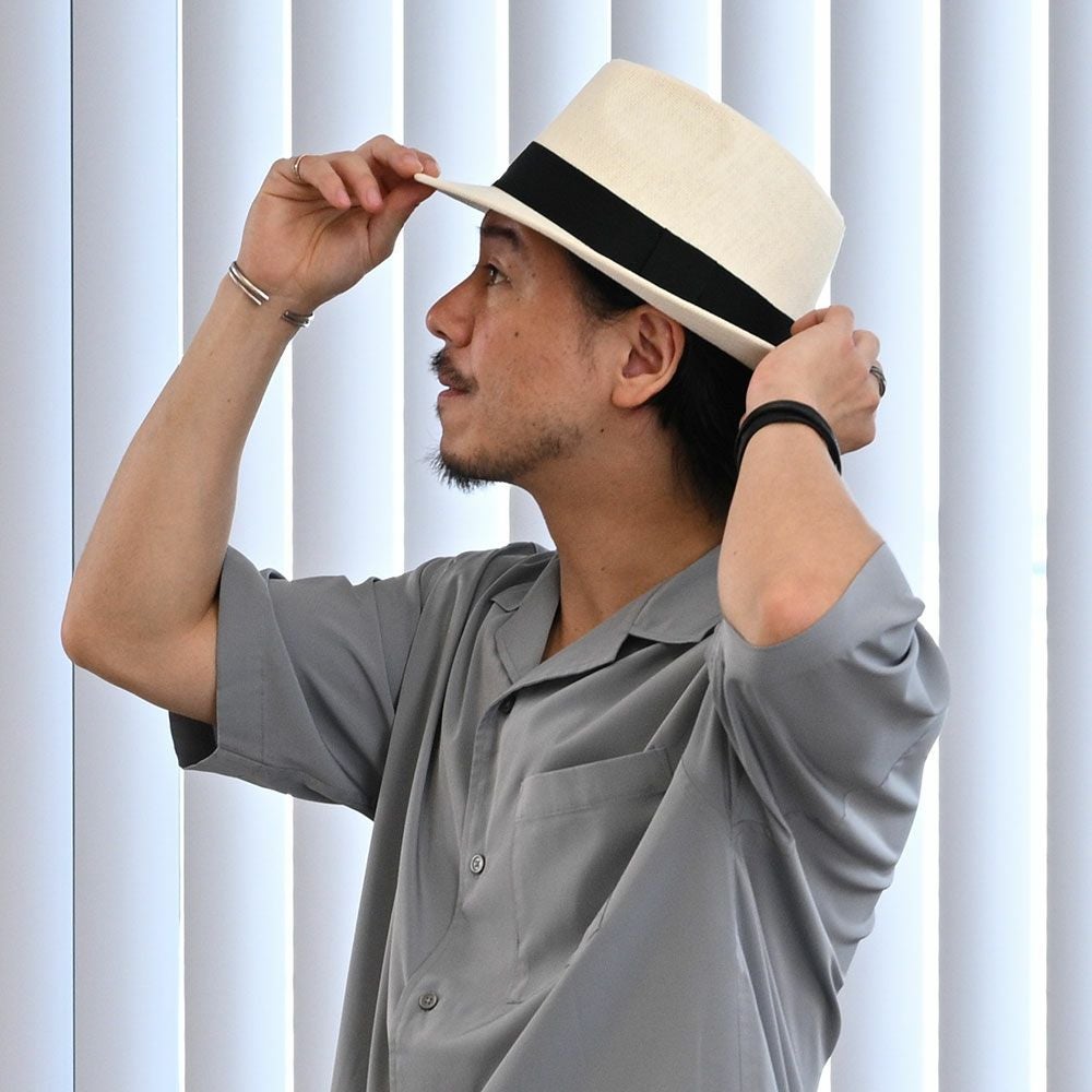 フェイルスワース 布帛ソフトハット Paperstraw Trilby(ペーパー フェイルスワース 布帛ソフトハット Paperstraw Trilby(ペーパー