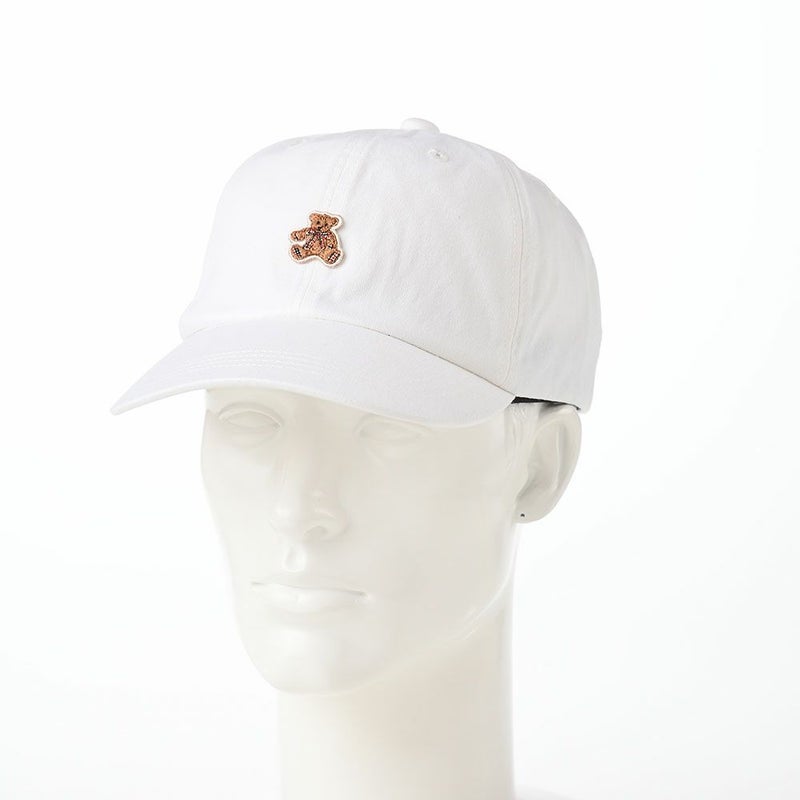 ダックスのキャップ Cap Cotton Twill Teddy Bear（キャップ コットンツイル テディベア） D1734 ホワイト