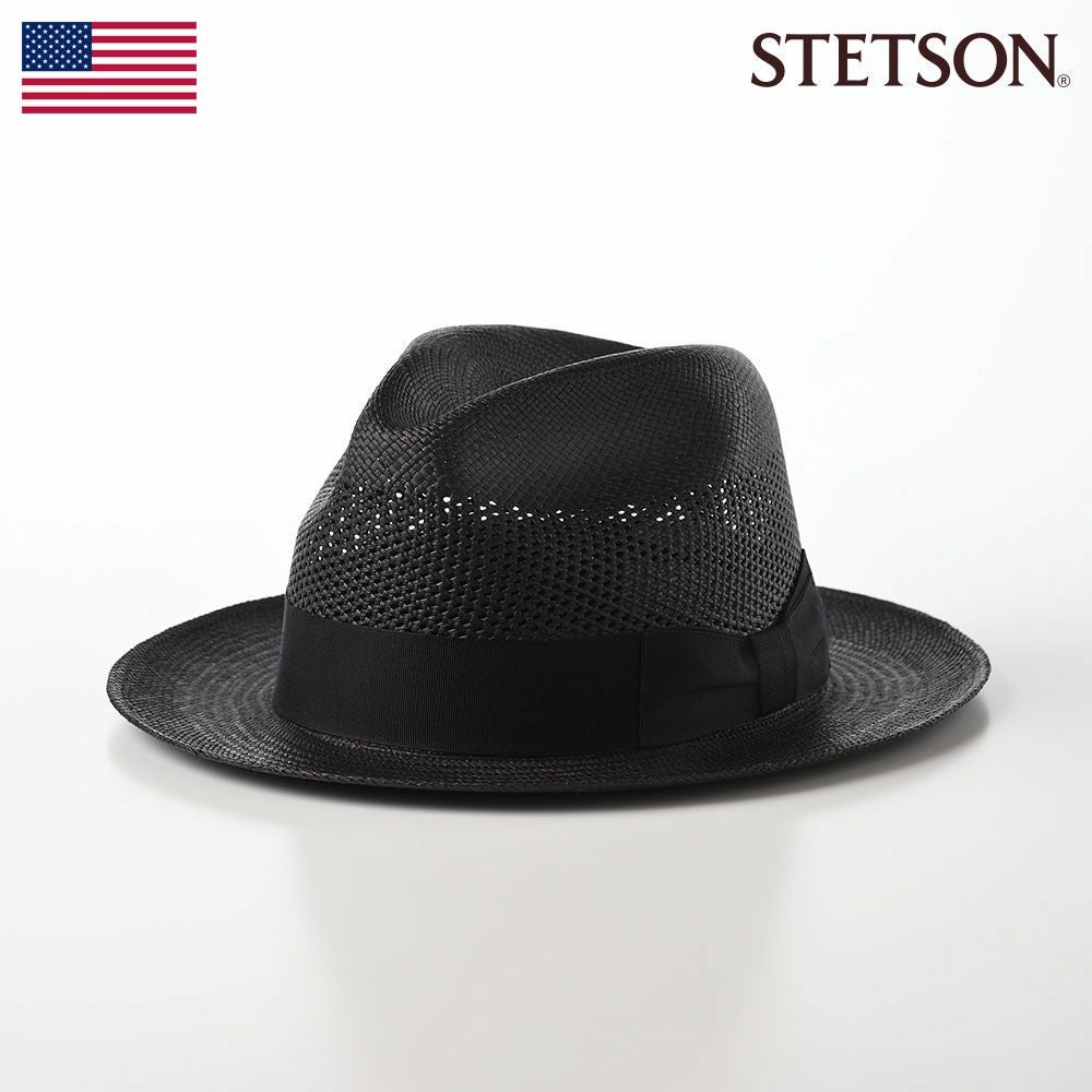 ステットソン フェルトハット WOOL FELT LONG FLAT BRIM（ウール