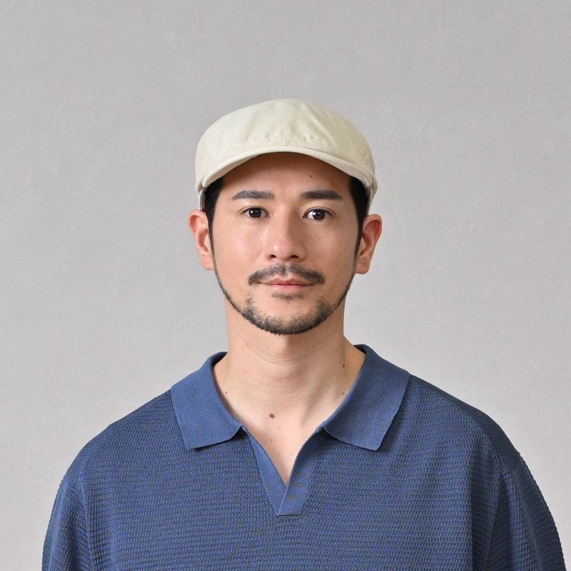 ステットソンのハンチング COTTON OVERDYE WASHED HUNTING（コットンオーバーダイウォッシュドハンチング）SE641 ライトベージュ