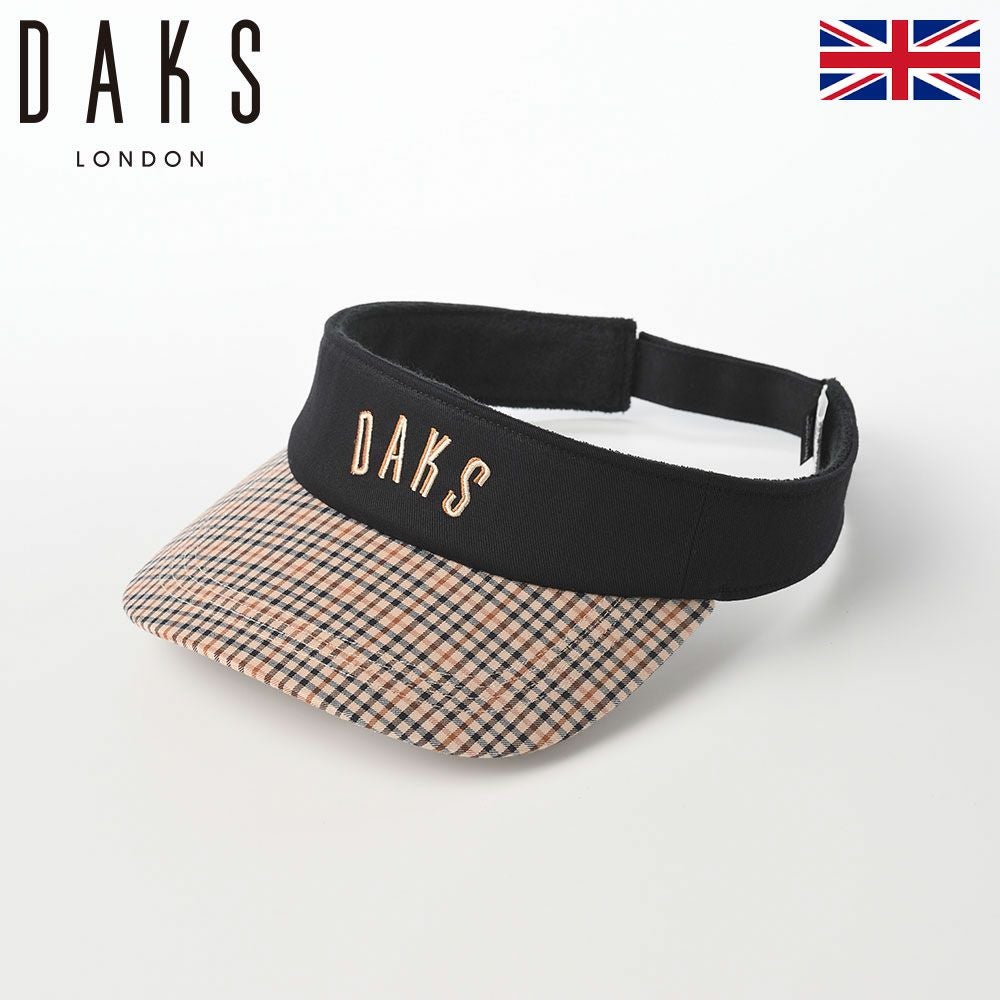ダックス サンバイザー Sun Visor Tartan（サンバイザー タータン