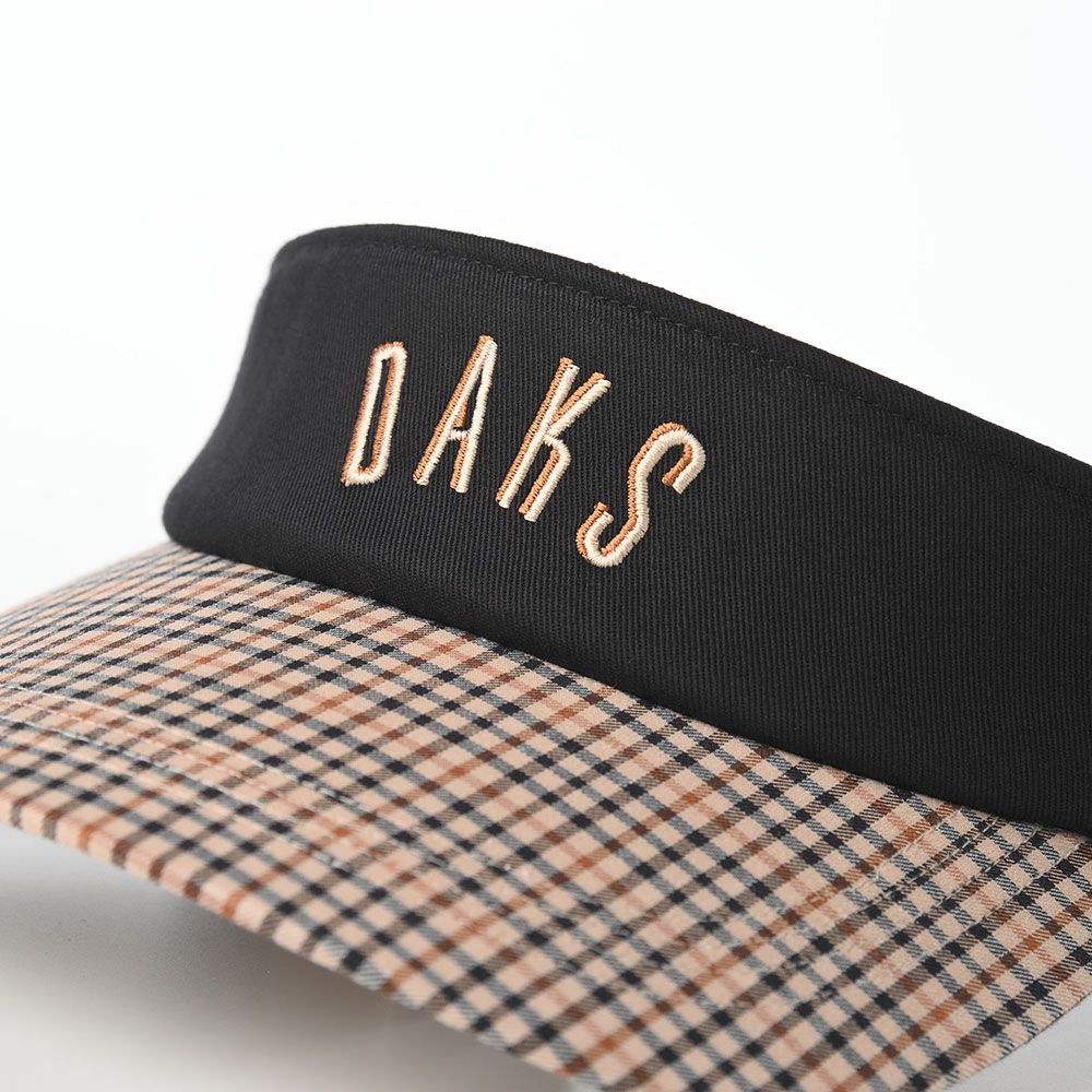 ダックス サンバイザー Sun Visor Tartan（サンバイザー タータン
