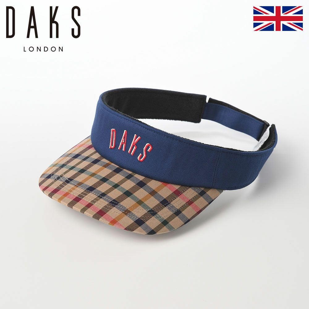 ダックス サンバイザー Sun Visor Tartan（サンバイザー タータン