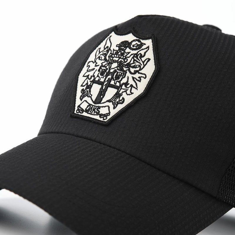 ダックスのキャップ Cap Cool Max Mesh（キャップ クールマックスメッシュ） D1717 ブラック