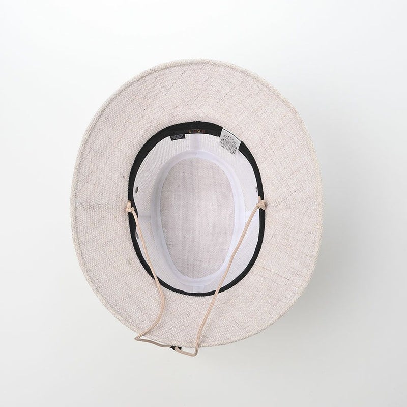 ダックスのサファリハット Hat Linen Mesh（ハット リネンメッシュ） D1718 グレー