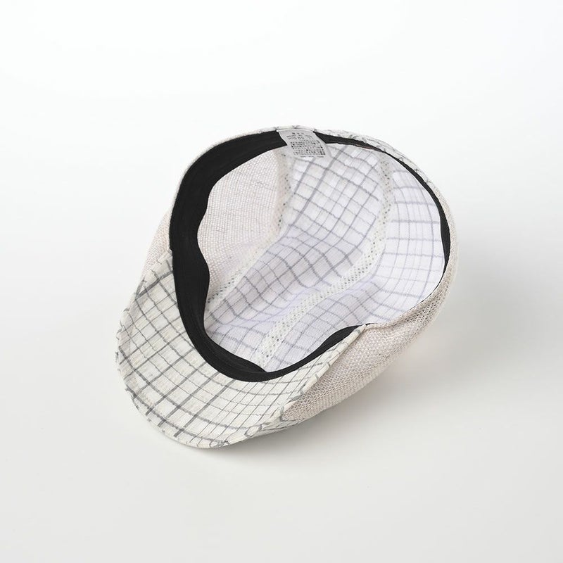 ダックスのハンチング Hunting Linen Check（ハンチング リネンチェック） D1726 グレー
