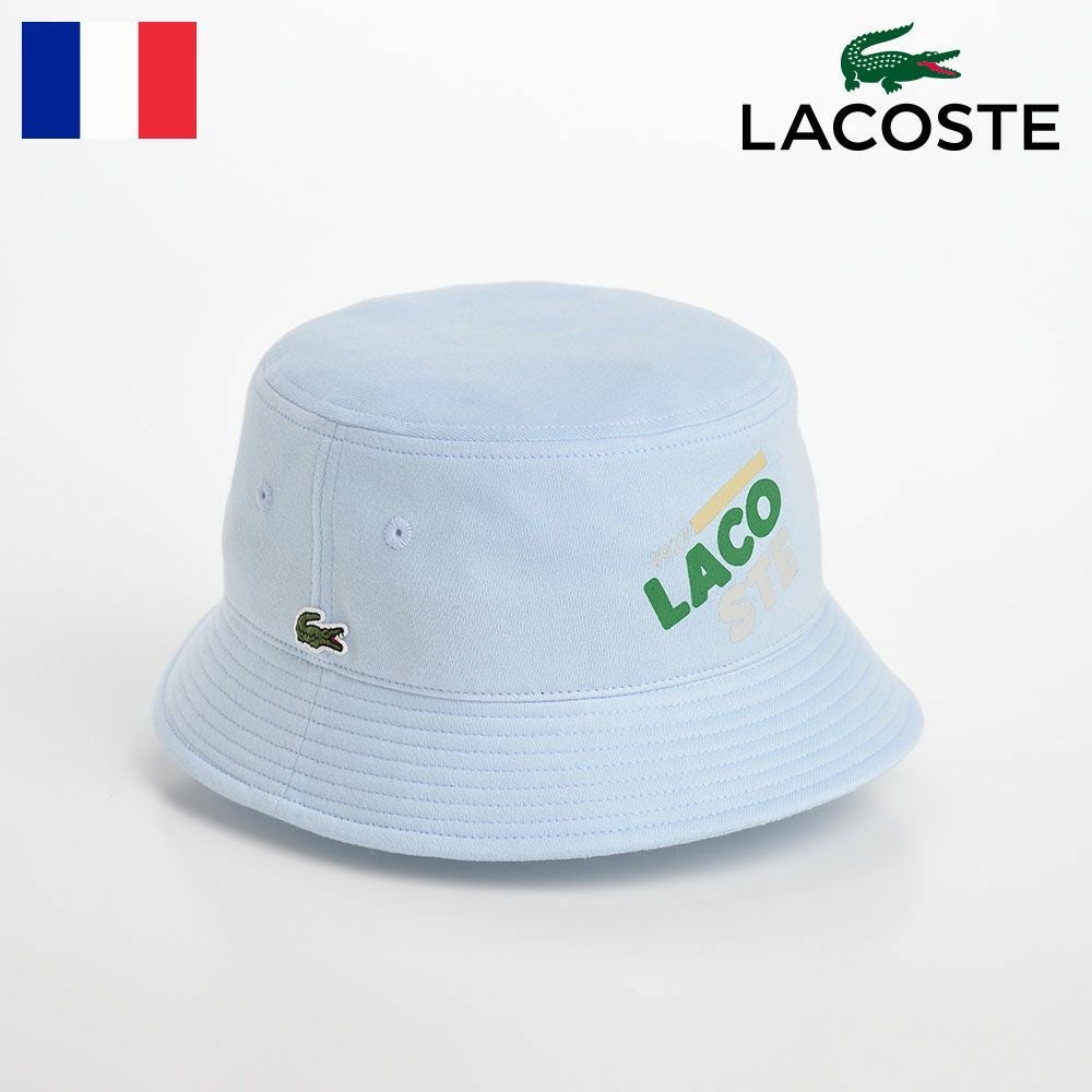 ラコステ 布帛ソフトハット COTTON SAFALI HAT（コットン サファリ