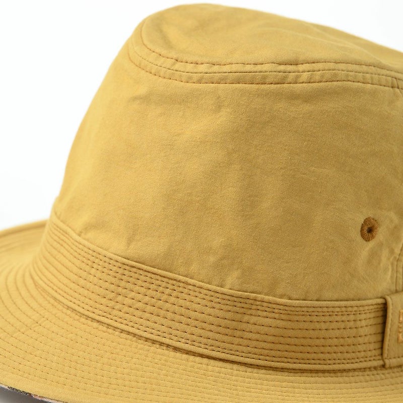ダックスのアルペンハット Alpen Cotton Washer（アルペン コットンワッシャー） D1693 イエロー
