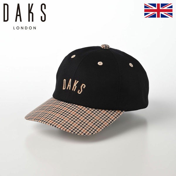 Cap Twill Tartan（キャップ ツイルタータン） D1711 ブラック