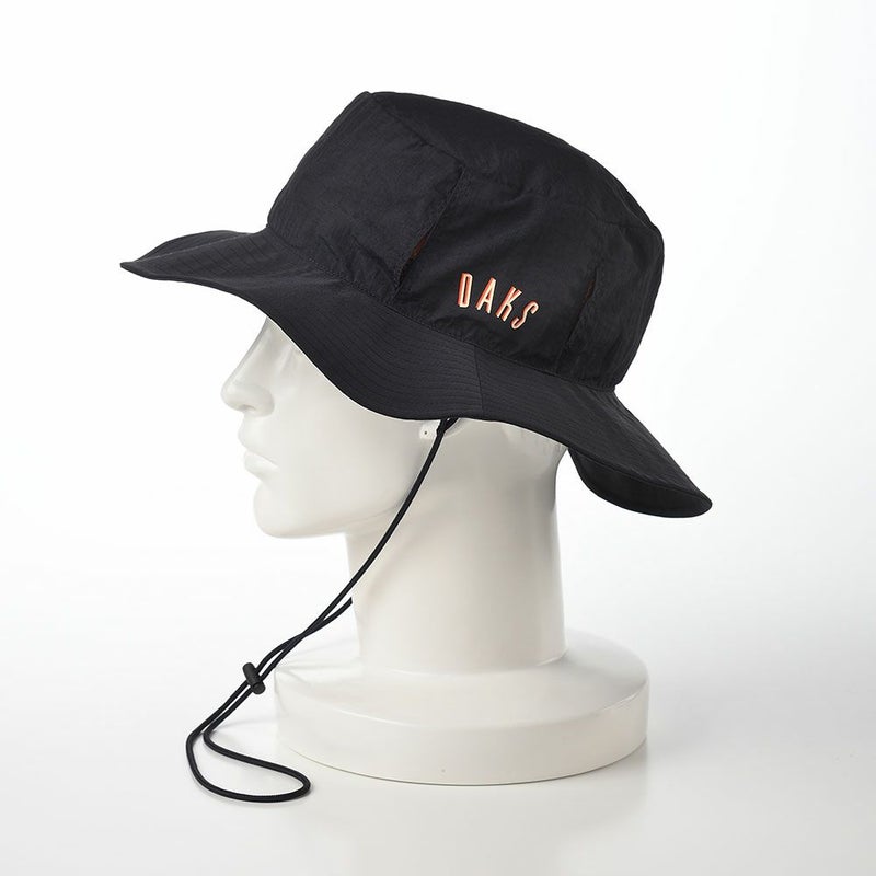 ダックスのサファリハット Adventure hat Water-repellent Mesh（アドベンチャーハット ウォーターレペレントメッシュ） D1716 ブラック