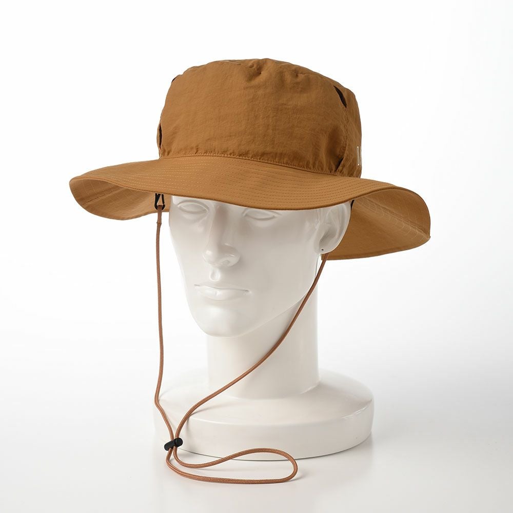 ⚠︎tanPRADA バケットハット　ベージュ キャメル　ブラウン詳細欄必読 ダックス サファリハット Adventure hat Water-repellent Mesh