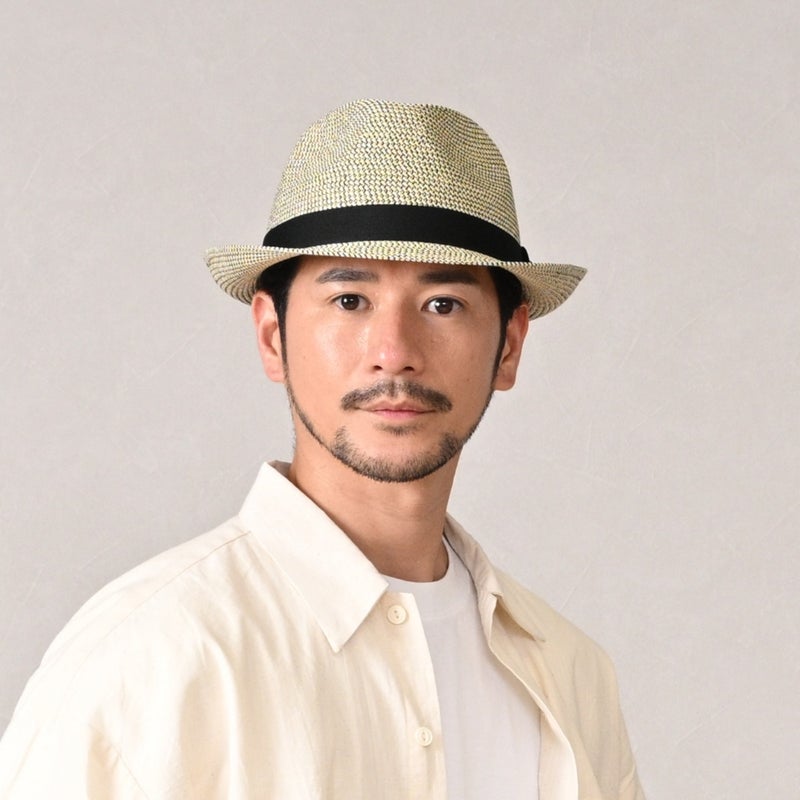 ゴットマンのストローハット Onyx Paperhat（オニキス ペーパーハット） G29722177 ブラック