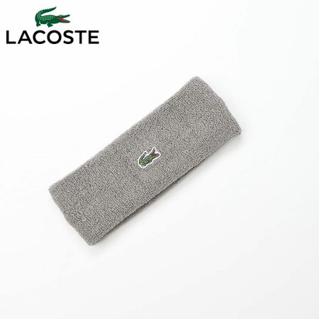 ラコステのヘアバンド COOL MAX HAIR BAND（クールマックス ヘアバンド） L7070 グレー