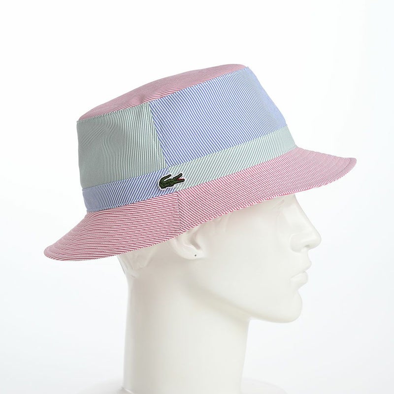 ラコステのバケットハット MULTI COLOR BUCKET HAT（マルチカラー バケットハット） L7103 マルチ