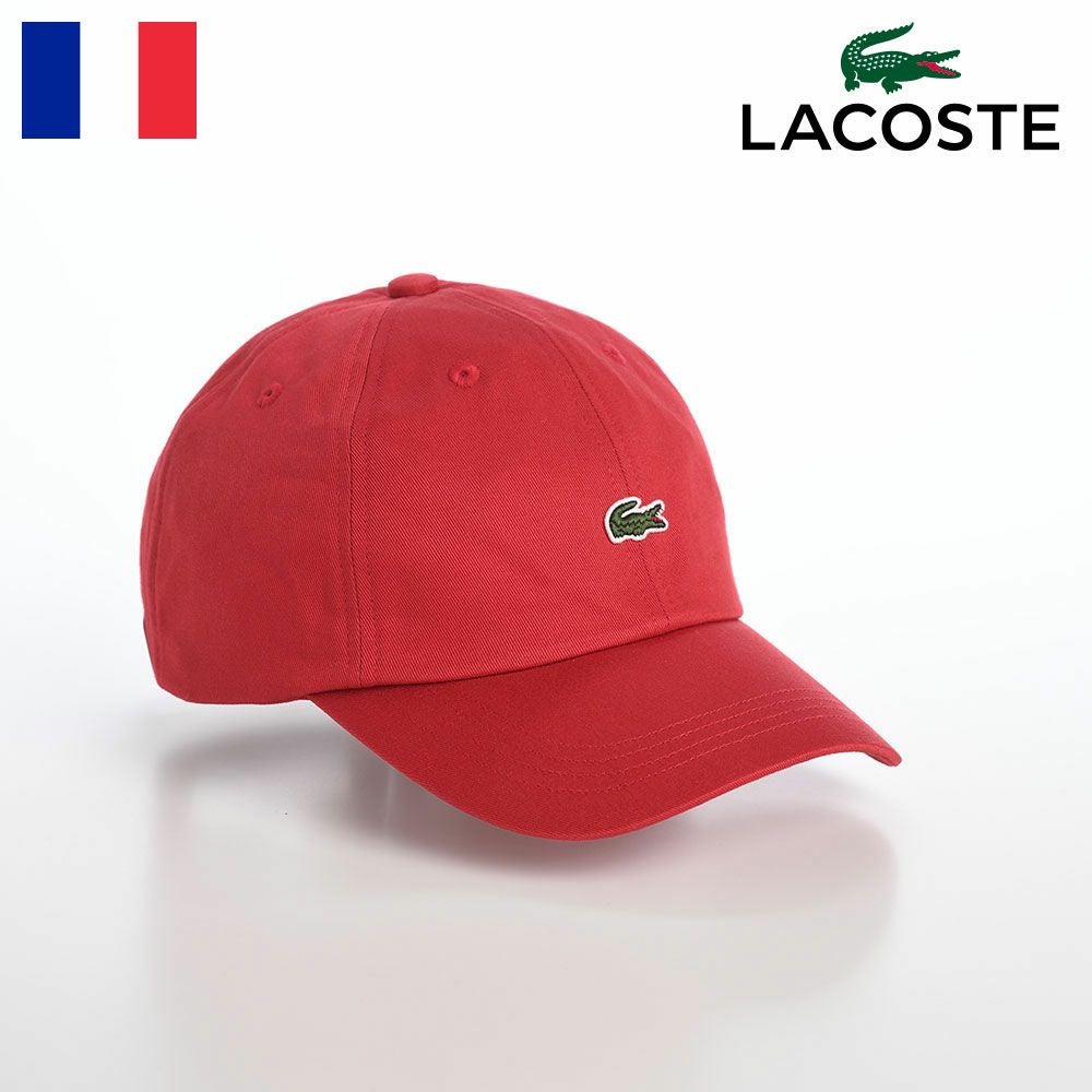BASIC COTTON CAP（ベーシックコットンキャップ） L1230 レッド
