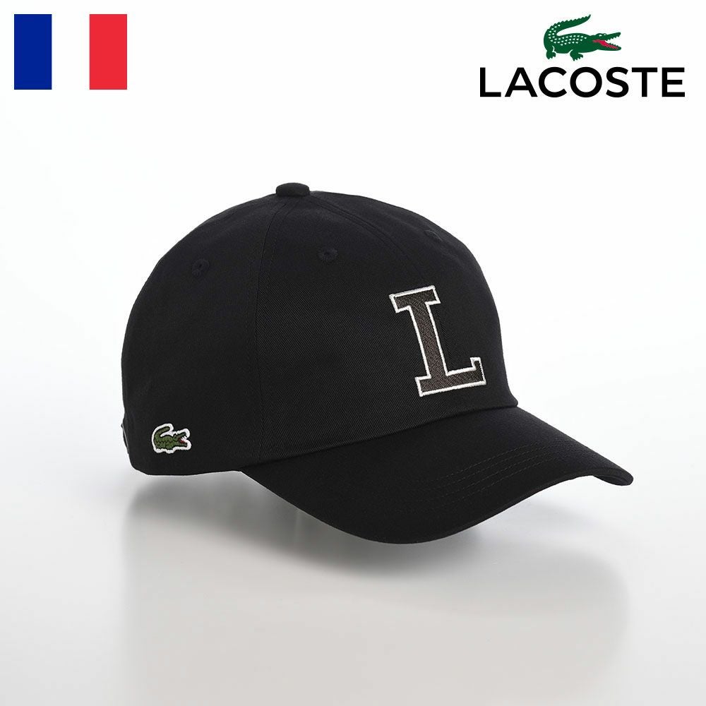 ラコステ キャップ INITIAL APPLIQUE CAP（イニシャルアップリケ