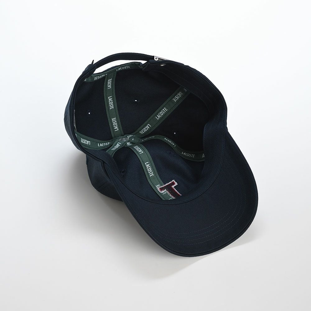 ラコステ キャップ INITIAL APPLIQUE CAP（イニシャルアップリケ