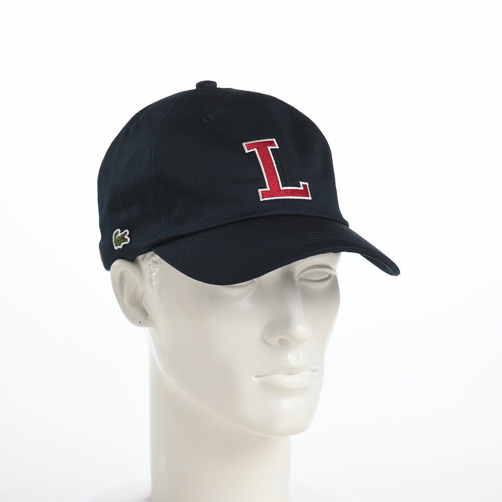 ラコステ キャップ INITIAL APPLIQUE CAP（イニシャルアップリケ