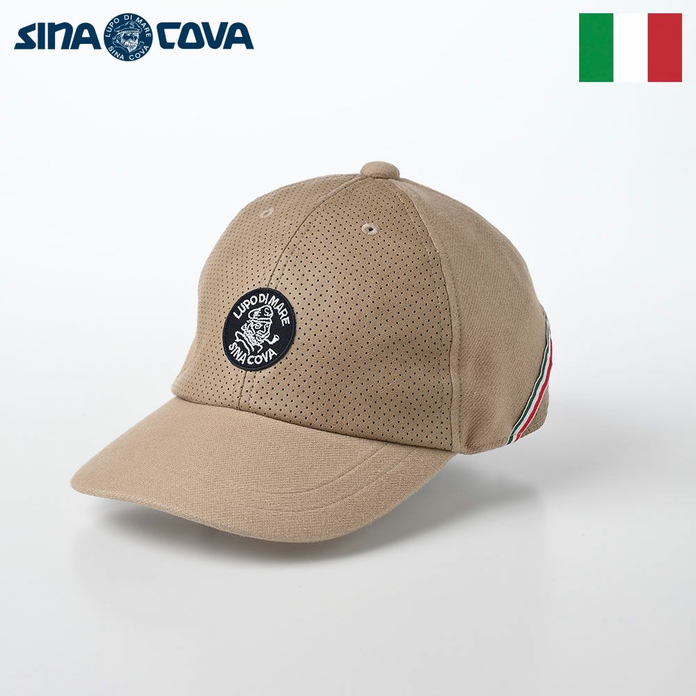 シナコバ　定番シリーズ　キャップ　ベージュ　タグ付き　新品未使用品 シナコバ キャップ Punching Mesh Cap（パンチングメッシュキャップ