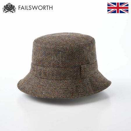 フェイルスワースのバケットハット Harris Tweed Grouse（ハリスツイード グラウス） 2013