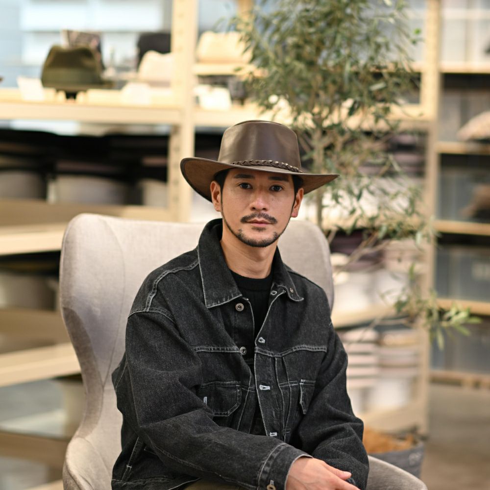 【新品・タグ付き】William Brunton RIB ハット　ブラウン William Brunton RIB ハット（ニットキャップ・ビーニー）｜FRAMeWORK