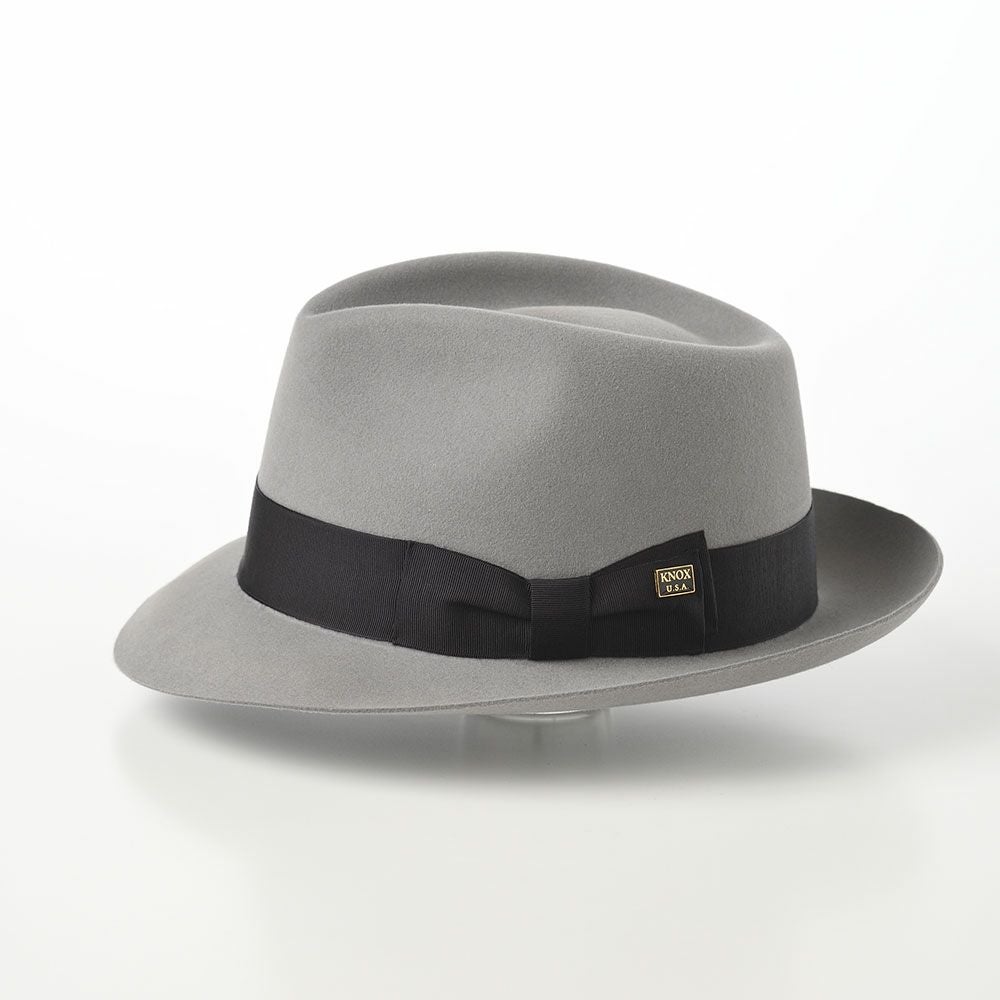 ノックス フェルトハット Rabbit Fur Fedora Hat（ラビットファー