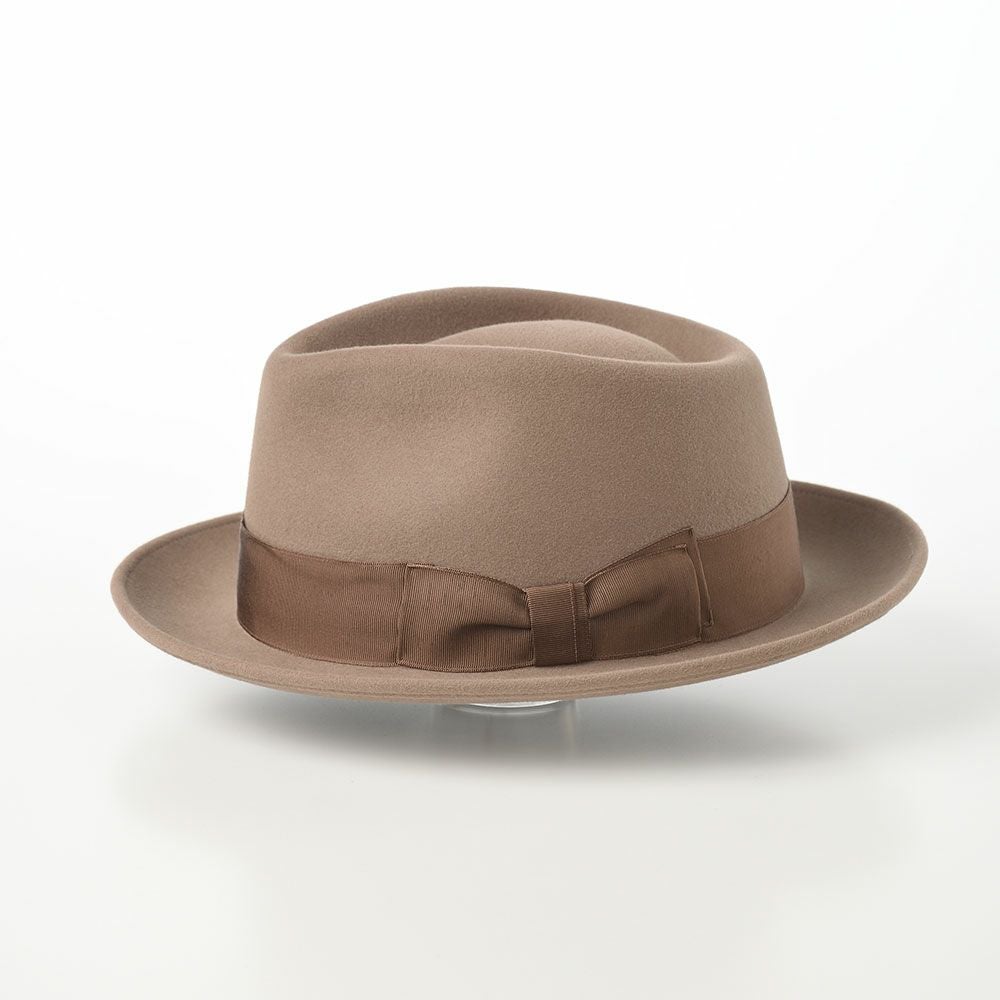 maxim マキシン　フェルトハット　帽子　ベージュ　ラビットファー マキシン MAXIM ラビットファーフェルト クロッシェハット ピンク