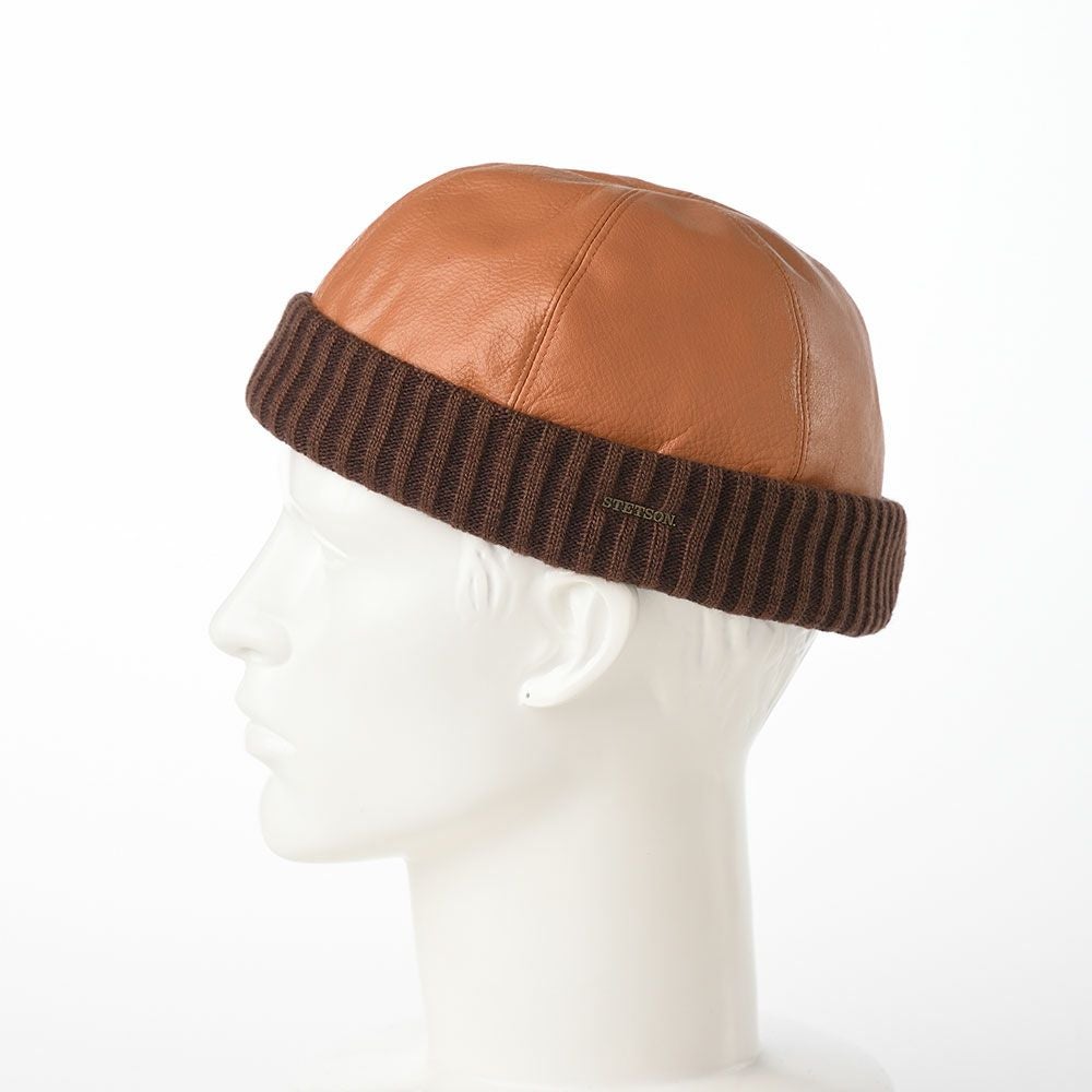 ステットソン ロールキャップ LEATHER ROLL CAP（レザー ロール