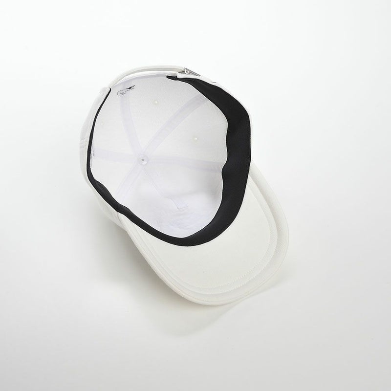 ラコステのキャップ PRINT JERSEY CAP（プリントジャージーキャップ） L1244 ホワイト