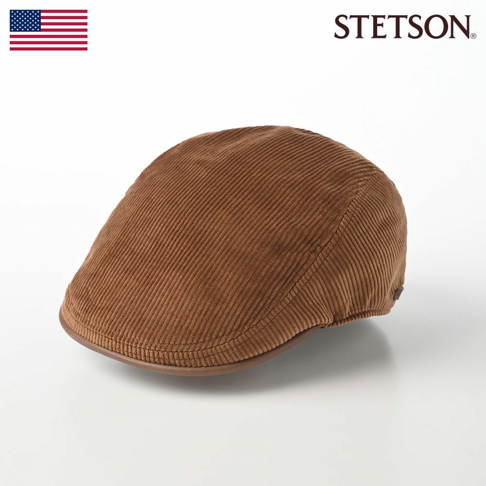 ステットソン ロールキャップ CORDUROY FISHERMAN CAP（コーデュロイ