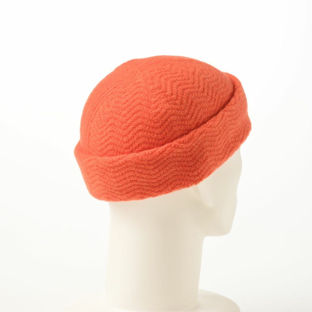 レッター ニット帽 Knit Watch（ニットワッチ） オレンジ | 帽子通販