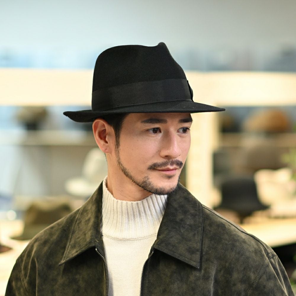レッター フェルトハット Fur Felt Fedora（ファーフェルト フェドラ