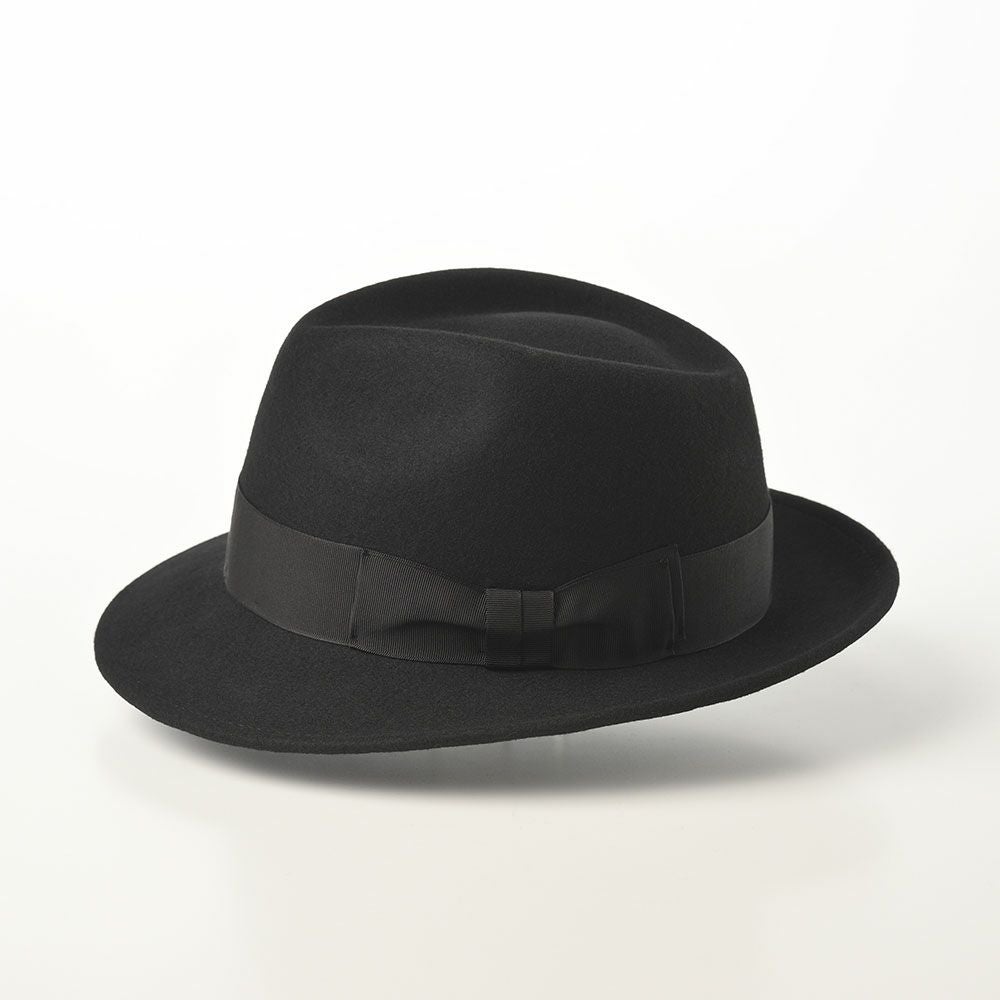 レッター フェルトハット Wool Fedora（ウールフェドラ） ブラック