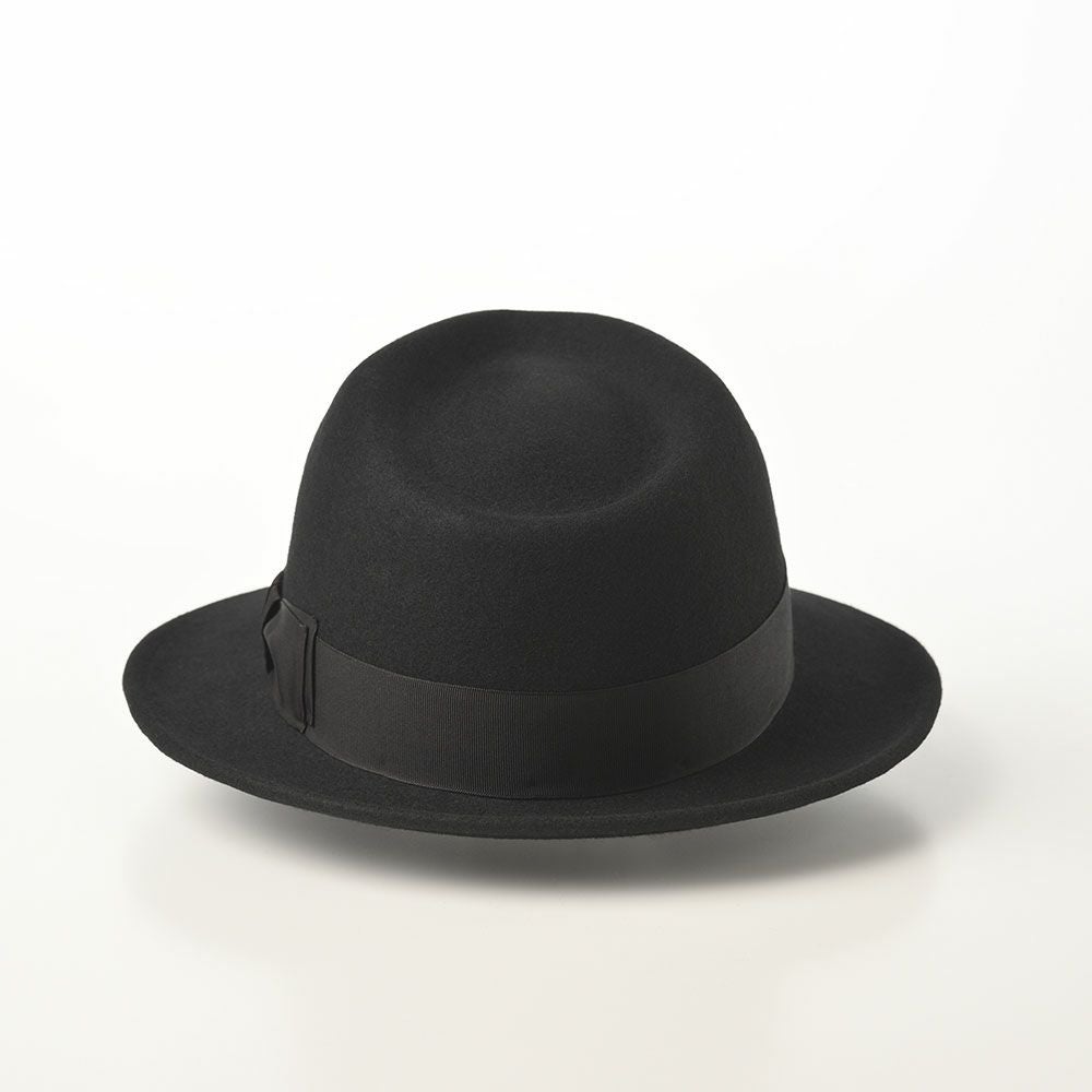 【新品】sou・sou ねね　フェルトウールハット　ブラック レッター フェルトハット Wool Fedora（ウールフェドラ） ブラック