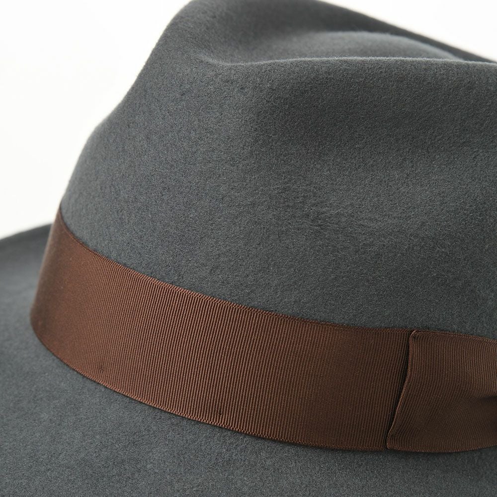 レッター フェルトハット Wool Fedora（ウールフェドラ） グレー